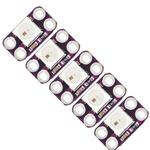 5 PCS LDTR - LB0001 WS2812B RGB LED Light Module - Purple