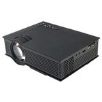 UC68 1200 Lumens HD 800 x 480 Digital LED Projector with Remote Control, Support USB / SD / VGA / HDMI(Black)