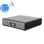 H200 960P 3000 Lumens 2.4G / 5G Wifi + Bluetooth Smart 3D Projector with Infrared Remote Control, Support Android 6.0 System(Grey)