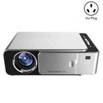 T6 3500ANSI Lumens 1080P LCD Mini Theater Projector, Standard Version, AU Plug (Silver)