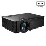 LY-40 1800 Lumens 1280 x 800 Home Theater LED Projector with Remote Control, EU Plug (Black)