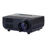 VS311 Mini Projector 150 Lumens LED 480x320 SVGA Multimedia Video Projector, Support HDMI / SD / USB / VGA / AV, Projecting Distance: 1-5m(Black)