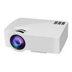 A8 800x480 1200LM Mini LED Projector Home Theater, Support HDMI & AV & VGA & USB, Mobile Phone Version (White)