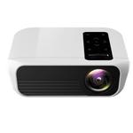 T500 1920x1080 3000LM Mini LED Projector Home Theater, Support HDMI & AV & VGA & USB & TF, Mobile Phone Version (White)