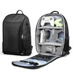 STARTRC Outdoor Travel Portable Waterproof Wear-resistant Shoulders Decompression Backpack for DJI FPV Drone(Black)