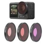 JSR Diving Red / Pink / Purple Color Lens Filter For DJI Osmo Action 3