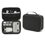 For DJI Mini 2 SE Shockproof Carrying Hard Case Storage Bag, Size: 21.5 x 29.5 x 10cm (Black Black)