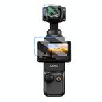 For DJI OSMO Pocket 3 STARTRC 2pcs 2 in 1 Tempered Glass Lens Protector + Screen Film (Transparent)