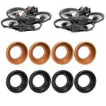 Fr DJI Avata 2 STARTRC Motor Protective Cover (Black+Orange)