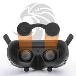For DJI Goggles 2 / Goggles 3 Lens Cover Dust-proof VR Lens Silicone Case Soft Protector (Black)