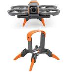 For DJI AVATA 2 Sunnylife LG797 Landing Gear Extensions Heightened Spider Gears Support Leg (Orange)