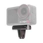 For DJI Osmo Action 5 Pro / 4  / 3 Magnetic Quick Release Base Mount Adapter (Black)