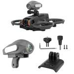 For DJI Avata 2 Sunnylife Action Camera Holder Mount Drone Light Bracket Lamp (Black)