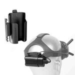 Sunnylife Battery Clip Holder Cable Management Winder Protective Case for DJI FPV Goggles V2(Black)