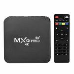 MXQ Pro 5G 4K UCD 3840 x 2160 Full HD Media Player RK3229 Quad Core KODI Android 12.0 TV Box with Remote Control, 8GB+128GB, Support HDMI, WiFi, Miracast, DLNA(AU Plug)