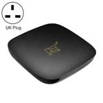 D9 4K Smart TV BOX Android 10.0 Media Player, Amlogic S905L2 up to 1.5GHz, Quad Core ARM Cortex-A53, RAM: 2GB, ROM: 16GB, Support Dual Band WiFi, Bluetooth, Ethernet, UK Plug