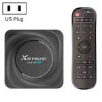 X88 Pro 20 4K Smart TV BOX Android 11.0 Media Player with Infrared Remote Control, RK3566 Quad Core 64bit Cortex-A55 up to 1.8GHz, RAM: 8GB, ROM: 64GB, Support Dual Band WiFi, Bluetooth, Ethernet, US Plug