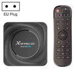 X88 Pro 20 4K Smart TV BOX Android 11.0 Media Player with Infrared Remote Control, RK3566 Quad Core 64bit Cortex-A55 up to 1.8GHz, RAM: 8GB, ROM: 128GB, Support Dual Band WiFi, Bluetooth, Ethernet, EU Plug