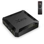 X96Q HD 4K Smart TV Box without Wall Mount, 4GB+64GB, Android 10.0, Allwinner H313 Quad Core ARM Cortex A53 , Support TF Card, HDMI, RJ45, AV, USB x 2 (AU Plug)