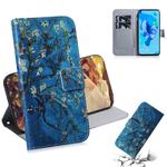 Painting Pattern Coloured Drawing Horizontal Flip Leather Case with Holder & Card Slots & Wallet for Huawei P20 Lite 2019 / Nova 5i(Apricot Flower)