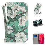 3D Painting Pattern Coloured Drawing Horizontal Flip Leather Case with Holder & Card Slots & Wallet For Huawei nova 4(Watercolor Flower)