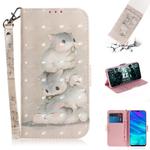 3D Painting Pattern Coloured Drawing Horizontal Flip Leather Case with Holder & Card Slots & Wallet For Huawei P Smart (2019) / Honor 10 Lite(Three Squirrels)
