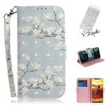 3D Painting Pattern Coloured Drawing Horizontal Flip Leather Case with Holder & Card Slots & Wallet For Nokia 8.1 / X7(Mognolia)