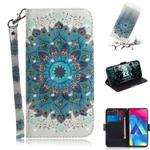 3D Painting Pattern Coloured Drawing Horizontal Flip Leather Case with Holder & Card Slots & Wallet For Galaxy M10(Paecock)