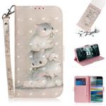 3D Painting Pattern Coloured Drawing Horizontal Flip Leather Case with Holder & Card Slots & Wallet For Sony Xperia 10(Three Squirrels)