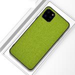 Shockproof Cloth Texture PC+ TPU Protective Case for iPhone 11 Pro(Green)