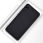 Shockproof Cloth Texture PC+ TPU Protective Case for Xiaomi Redmi 7A(Black)