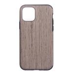 Wood Texture TPU Protective Case for iPhone 11 Pro Max(Black Rose)