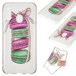 Coloured Drawing Transparent Clear TPU Case for  Galaxy A20e(Macaroon)