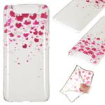 Coloured Drawing Transparent Clear TPU Case for Galaxy A80 / A90(Love)