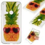 Coloured Drawing Transparent Clear TPU Case for Huawei P20 lite (2019)(Pineapple)