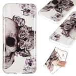 Coloured Drawing Transparent Clear TPU Case(Skull)