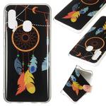 Noctilucent TPU Soft Case for Galaxy A20e(Feather bell)