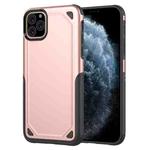 Shockproof Rugged Armor Protective Case for iPhone 11 Pro(Rose Gold)