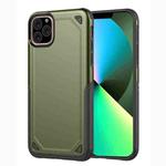 For iPhone 11 Pro Max Shockproof Rugged Armor Protective Case (Army Green)
