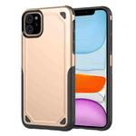 Shockproof Rugged Armor Protective Case for iPhone 11(Gold)