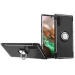 Magnetic 360 Degrees Rotation Ring Armor Phone Protective Case for Galaxy Note 10(Black)