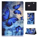 Colored Drawing Universal Voltage Craft Cloth TPU Protective Case, with Holder & Sleep / Wake-up Function & Card Slots & Anti-slip Strip for Galaxy Tab A 10.5 T590 / T595(Butterfly)