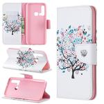 Colored Drawing Pattern Horizontal Flip Leather Case with Holder & Card Slots & Wallet For Huawei P20 lite (2019) / nova 5i (Tree)