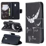 Colored Drawing Pattern Horizontal Flip Leather Case with Holder & Card Slots & Wallet For Nokia 2.2(Smirk)