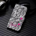 3D Painting Pattern Coloured Drawing Horizontal Flip PU Leather Case with Holder & Card Slots & Wallet For Motorola MOTO E5 Play(Lace Flower)