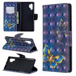 3D Colored Drawing Pattern Horizontal Flip Leather Case with Holder & Card Slots & Wallet For Galaxy Note10+(Butterfly)