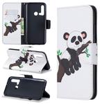 Colored Drawing Pattern Horizontal Flip Leather Case with Holder & Card Slots & Wallet For Huawei P20 lite (2019) / nova 5i(Tree and Panda)