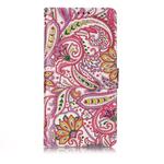 Oil Embossed Coloured Drawing Pattern Horizontal Flip PU Leather Case with Holder & Card Slots & Wallet & Photo Frame For Huawei P30 Lite(Pepper Flower)