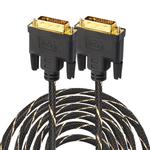 DVI 24 + 1 Pin Male to DVI 24 + 1 Pin Male Grid Adapter Cable(15m)