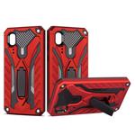 Shockproof TPU + PC Protective Case with Holder For Galaxy A2 Core(Red)